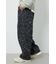 【UNISEX】SHARE PATTERNバレルスウェットパンツ