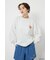 【UNISEX】(wiggle wiggle)モチーフスウェットトップス