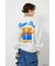 【UNISEX】(wiggle wiggle)モチーフスウェットトップス