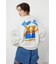 【UNISEX】(wiggle wiggle)モチーフスウェットトップス