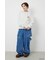 【UNISEX】(wiggle wiggle)モチーフスウェットトップス