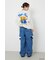 【UNISEX】(wiggle wiggle)モチーフスウェットトップス