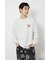 【UNISEX】(wiggle wiggle)モチーフスウェットトップス
