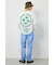 サークルフラワー長袖Tシャツ
