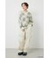 【UNISEX】(wiggle wiggle)パターンニットトップス