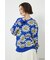 【UNISEX】(wiggle wiggle)パターンニットトップス