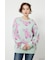 【UNISEX】(wiggle wiggle)パターンニットトップス