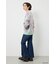 【UNISEX】(wiggle wiggle)パターンニットトップス
