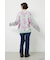 【UNISEX】(wiggle wiggle)パターンニットトップス