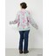 【UNISEX】(wiggle wiggle)パターンニットトップス