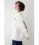 パッチデザインロングスリーブ Tシャツ