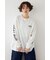 パッチデザインロングスリーブ Tシャツ