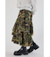 CAMOランダムティアードスカート