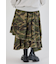 CAMOランダムティアードスカート