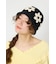 フラワーニットハット