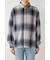 スカシオンブレーチェックシャツ