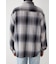 スカシオンブレーチェックシャツ