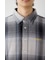 スカシオンブレーチェックシャツ