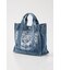 ＜WEB先行アイテム＞DENIMスクエア2WAYトート