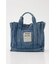 ＜WEB先行アイテム＞DENIMスクエア2WAYトート
