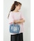 ＜WEB先行アイテム＞DENIMスクエア2WAYトート