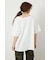 ＜WEB先行アイテム＞ピグメントルーズオフショルTシャツ