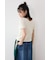 ＜WEB先行アイテム＞ピグメント2wayリブTシャツ