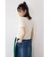 ＜WEB先行アイテム＞ピグメント2wayリブTシャツ