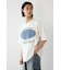 エンボスデニムロゴTシャツ