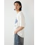 エンボスデニムロゴTシャツ