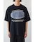 エンボスデニムロゴTシャツ