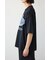 エンボスデニムロゴTシャツ