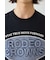 エンボスデニムロゴTシャツ