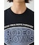 エンボスデニムロゴTシャツ