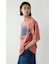 エンボスデニムロゴTシャツ
