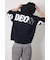 &ロゴフードTシャツ