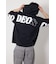 &ロゴフードTシャツ