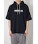 &ロゴフードTシャツ