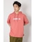 &ロゴフードTシャツ