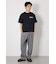 【UNISEX】レインボーインクプリントTシャツ