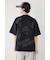 【UNISEX】クレヨンタッチ同色発泡プリントTシャツ