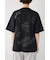 【UNISEX】クレヨンタッチ同色発泡プリントTシャツ