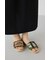 DENIM JUTE SANDAL
