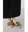 DENIM JUTE SANDAL
