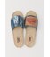 DENIM JUTE SANDAL