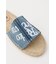 DENIM JUTE SANDAL