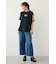 Ribon×Butterfly TEE
