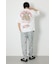 ARTフラワーTシャツ
