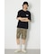 ARTフラワーTシャツ