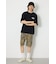 ARTフラワーTシャツ